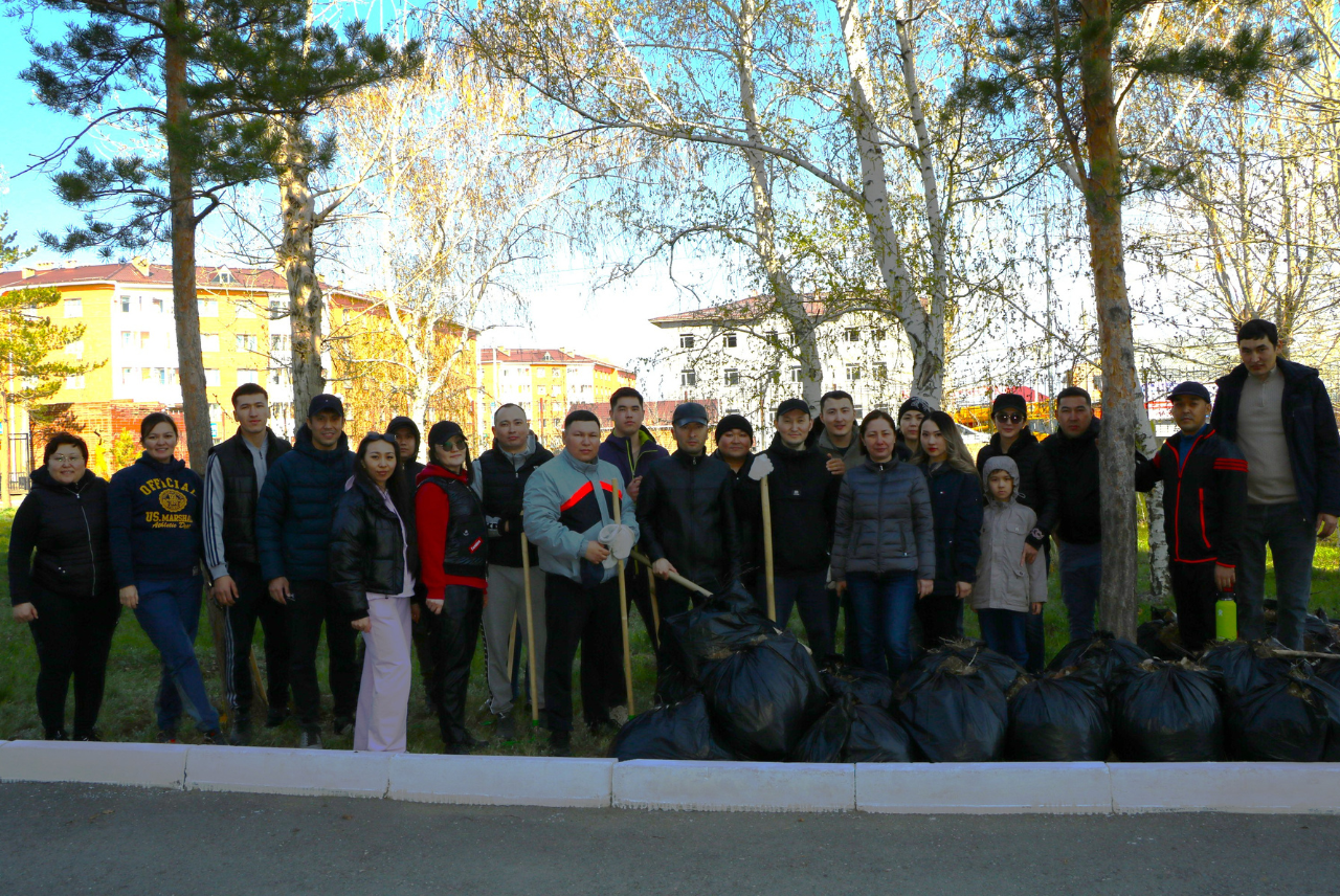 Академия приняла участие в экологической акции «Таза Қазақстан»